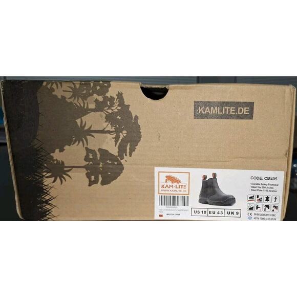 Kamlite Durable Safety Working Boots for Men Steel Toe main image 7